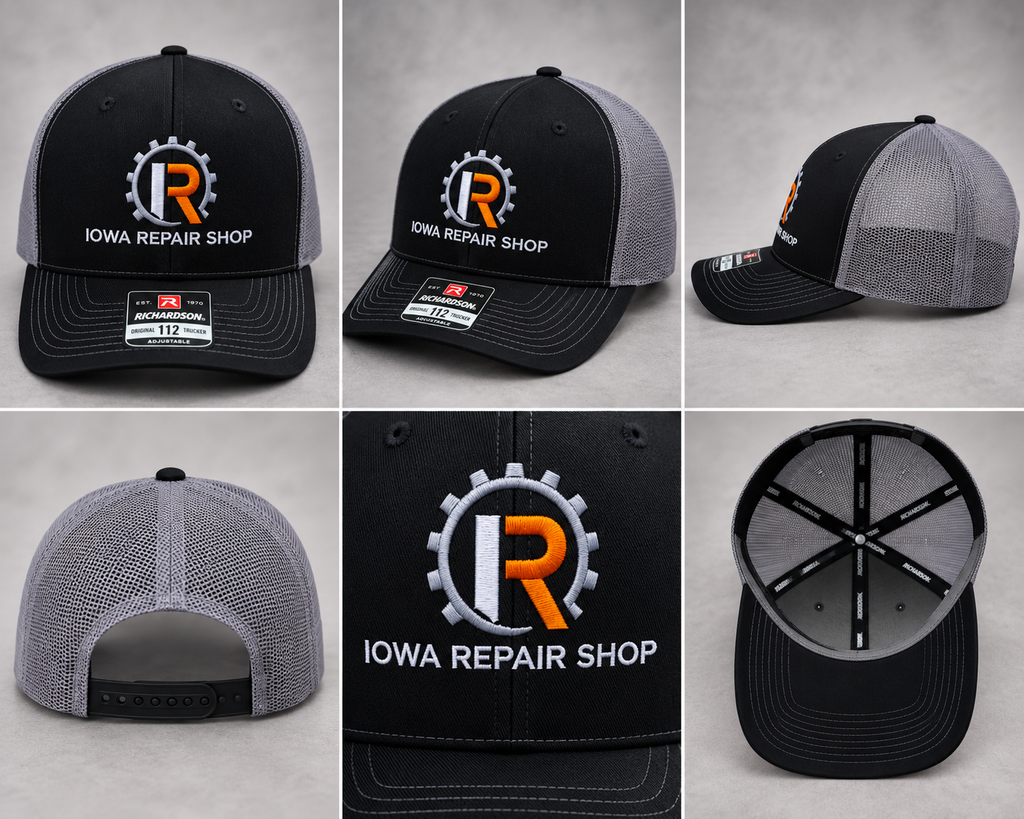 Black Hat - Embroidered Logo