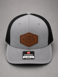 Gray Hat - Leather Patch