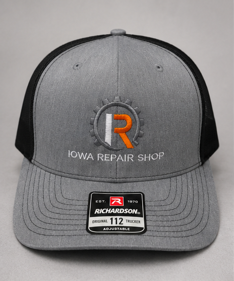 Gray Hat - Embroidered Logo