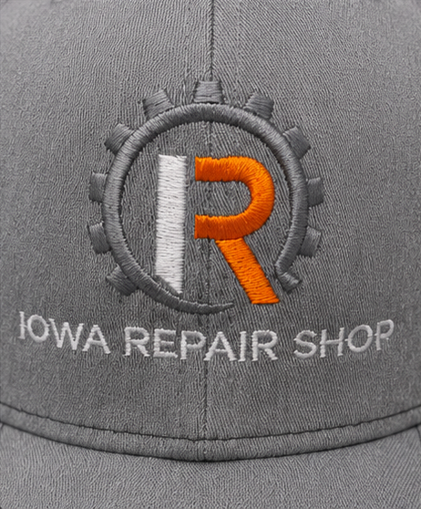 Gray Hat - Embroidered Logo